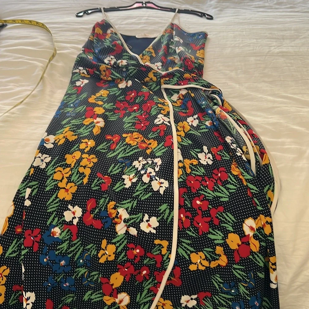 Tory Burch floral wrap dress - Picture 3 of 5